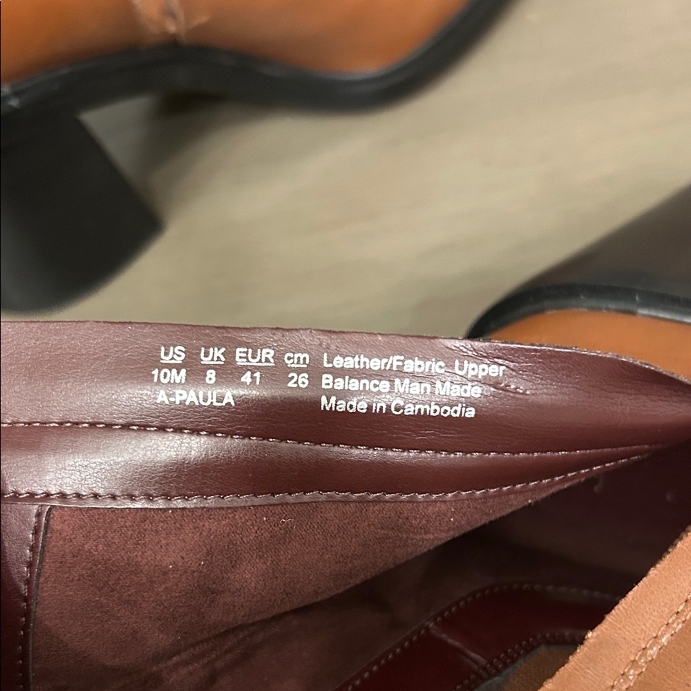 SARTO By Franco Sarto Brown Heeled Boots - Picture 4 of 9
